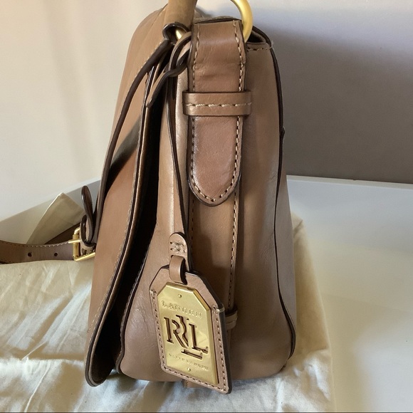 Lauren Ralph Lauren Glennmore Larisa Saddle Bag - Picture 9 of 14